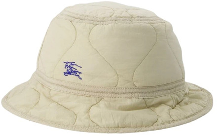 Burberry Gewatteerde Bucket Hat - Nylon - Beige Burberry , Beige , Unisex - L,M,S