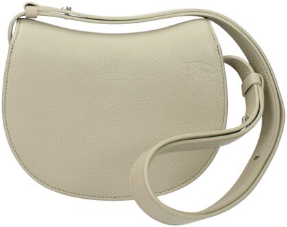 Burberry Groene Leren Schoudertas