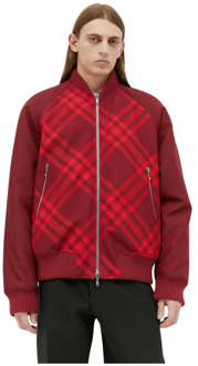 Burberry Jackets Burberry , Red , Heren - L,M