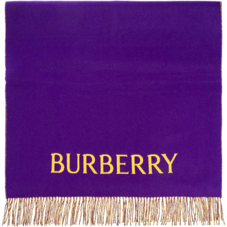 Burberry Kasjmier sjaal Burberry , Purple , Unisex - ONE Size