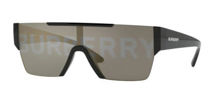 Burberry Klassieke Britse stijl zonnebril Burberry , Black , Heren - 38 MM