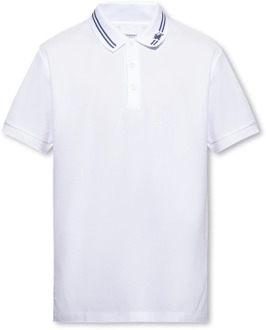 Burberry Manor polo shirt Burberry , White , Heren - 2Xl,Xl,S,Xs