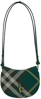 Burberry Mini Rocking Horse Wol Blend Tas Burberry , Green , Dames - ONE Size