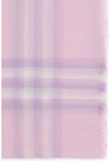 Burberry Multicolor Wol Sjaal Veelkleurig