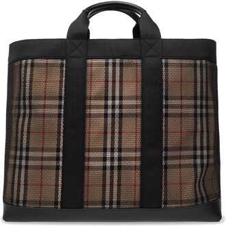 Burberry Ormond Shoppertas - maat Beige