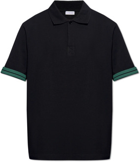 Burberry Polo shirt met logo Burberry , Black , Heren - 2Xl,Xl,L,Xs,3Xl