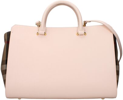 Burberry Roze Leren Handtas