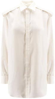 Burberry Shirts Burberry , White , Dames - 2Xs,3Xs