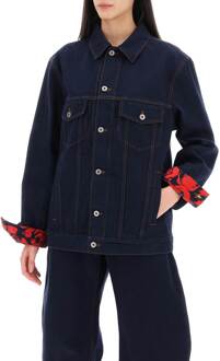 Burberry Spijkerjack Donkerblauw - EU 32 / UK 4