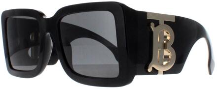 Burberry Square Vrouwen Zwart Donkergrijs BE4406U - maat