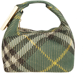 Burberry Stijlvolle Duffle Tas Burberry , Green , Dames - ONE Size