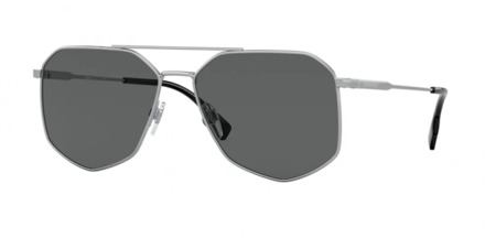 Burberry Stijlvolle zonnebril voor heren Burberry , Gray , Heren - 58 MM