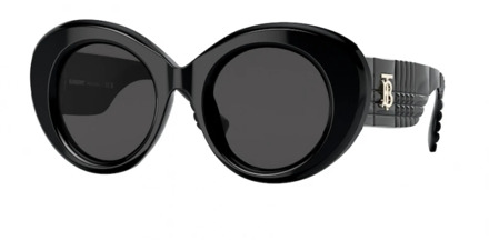 Burberry Stijlvolle zonnebril voor vrouwen Burberry , Black , Dames - 49 MM