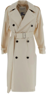 Burberry Trench Coats Burberry , Beige , Dames - 3XS
