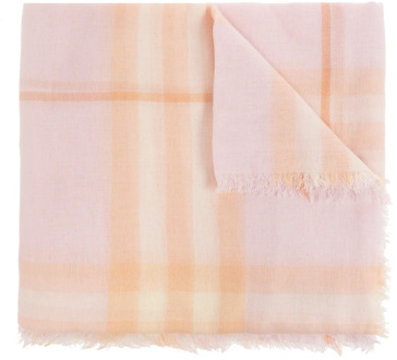 Burberry Wollen sjaal Burberry , Pink , Unisex - ONE Size