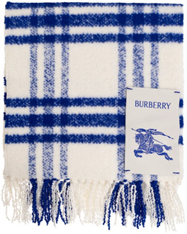 Burberry Wollen sjaal Burberry , White , Dames - ONE Size