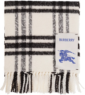 Burberry Wollen sjaal Burberry , White , Unisex - ONE Size