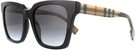 Burberry Zonnebril Be4335 39298G Zwart Grijs Verloop