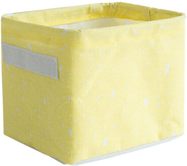 Bureau bestand afwerking opbergdoos Thuis Stof Mand Opbergdoos Ornamenten Linnen Cosmetische Case Desktop Briefpapier roze geel @ 5