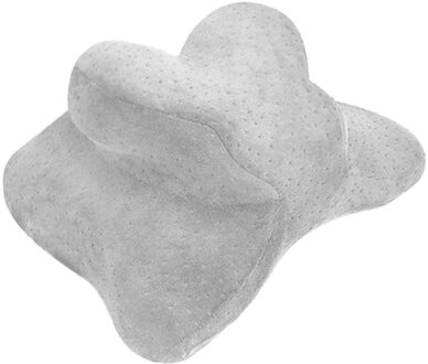 Bureau Dutje Kussen Memory Foam U-Vormige Hoofdsteun Lumbale Supporter Zitkussen Reizen Nekkussen Met Arm Rest grijs