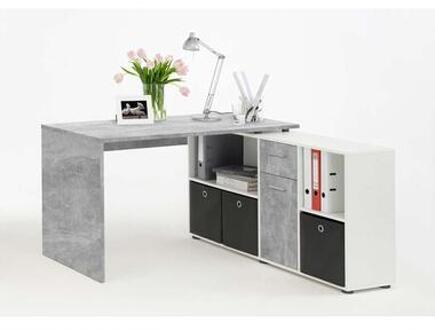 Bureau Lex - beton/wit