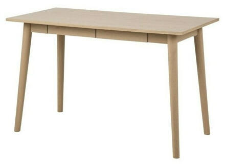 Bureau Lundo - eiken - 60x120x75 cm Bruin
