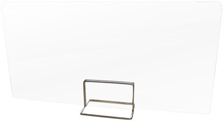 Bureau Privacy Divider Kantoor Divider Partitie Bureau Separator Panel Voor Kantoren Volledig Transparant Antispray Plastic Divider