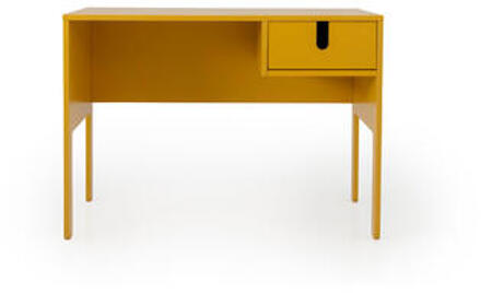 bureau Uno - mosterd - 75x105x50 cm - Leen Bakker Geel - 75 x 50 x 105