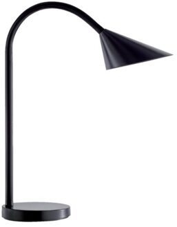 bureaulamp Sol, LED-lamp, zwart
