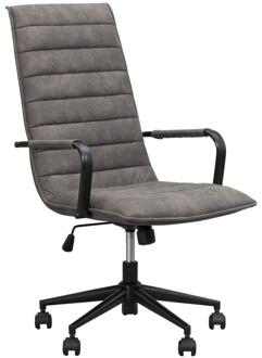 Bureaustoel Kane - Antraciet - Stof - Grijs - 74x59x102 Cm