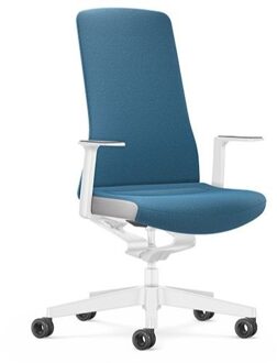 bureaustoel, model pureis3, interior edition, kleur blauw