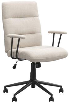 Bureaustoel Phil - Stof - Beige - 64x65x106 Cm