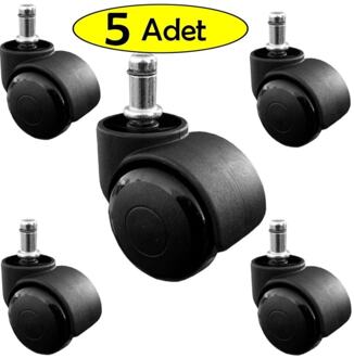 Bureaustoel Wiel Stoel Caster 5 Pcs Stoel Wiel Draaiende Wiel