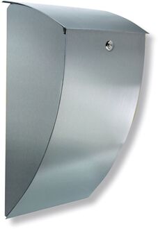 Burg-wächter Brievenbus Milano 3843 Ni Roestvrij Staal Zilverkleurig