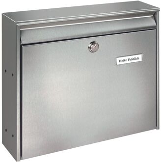 Burg Wächter Burg-wächter Wandbrievenbus Borkum 3877 - Staal - 36,2x32,2x10 Cm