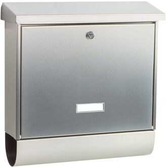 Burg Wächter Burg-wächter Wandbrievenbus Inoxstar 4720 Ni - Staal - Zilver - 38x39,5x11,5 Cm