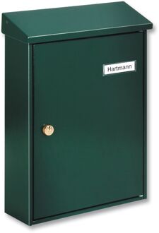 Burg Wächter Burg-wächter Wandbrievenbus Letter 5832 - Staal - Groen - 27x37x9,2 Cm