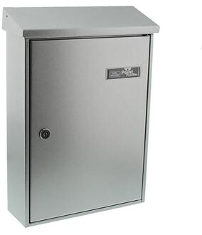 Burg Wächter Burg-wächter Wandbrievenbus Letter 5832 - Staal - Zilver - 27x37x9,2 Cm