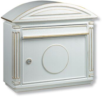 Burg Wächter Burg-wächter Wandbrievenbus Venezia 1899 - Aluminium - Wit - 41,7x39x17 Cm