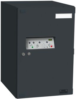 Burg Wächter Pakketbrievenbus Ea 634 S W - Staal - Antraciet - 38x69x45cm