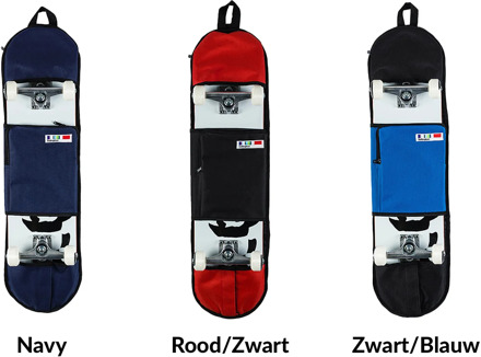 Burgee Skateboard Bag - Draagtas Rood/Zwart
