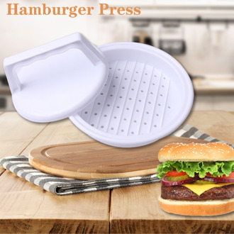 Burger Druk Hamburger Patty Pers Food Grade Plastic Mold Keuken Accessoire