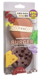 Burger Powder Puff 2 pcs