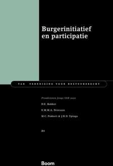 Burgerinitiatief en participatie -  Dorien Bakker (ISBN: 9789400113640)