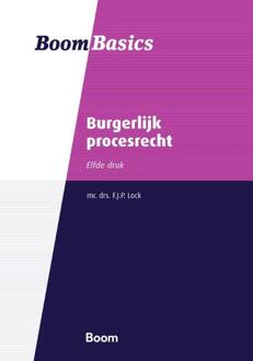Burgerlijk procesrecht -  F.J.P. Lock (ISBN: 9789462129740)