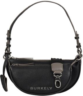 Burkely Always Alyx Double Shoulderbag buzzy black damestas Zwart - H 11.5 x B 23 x D 8 cm