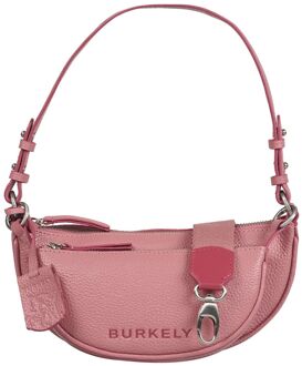 Burkely Always Alyx Double Shoulderbag powder pink damestas Roze - H 11.5 x B 23 x D 8 cm