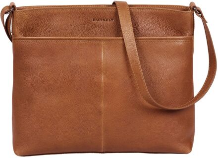 Burkely Antique Avery Casey Crossbody Bag cognac damestas - H 25 x B 30 x D 10 cm