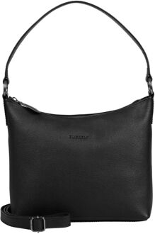 Burkely Antique Avery Eden Shoulderbag black damestas Zwart - H 21 x B 25 x D 7 cm