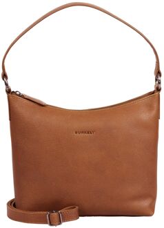 Burkely Antique Avery Eden Shoulderbag cognac damestas - H 21 x B 25 x D 7 cm